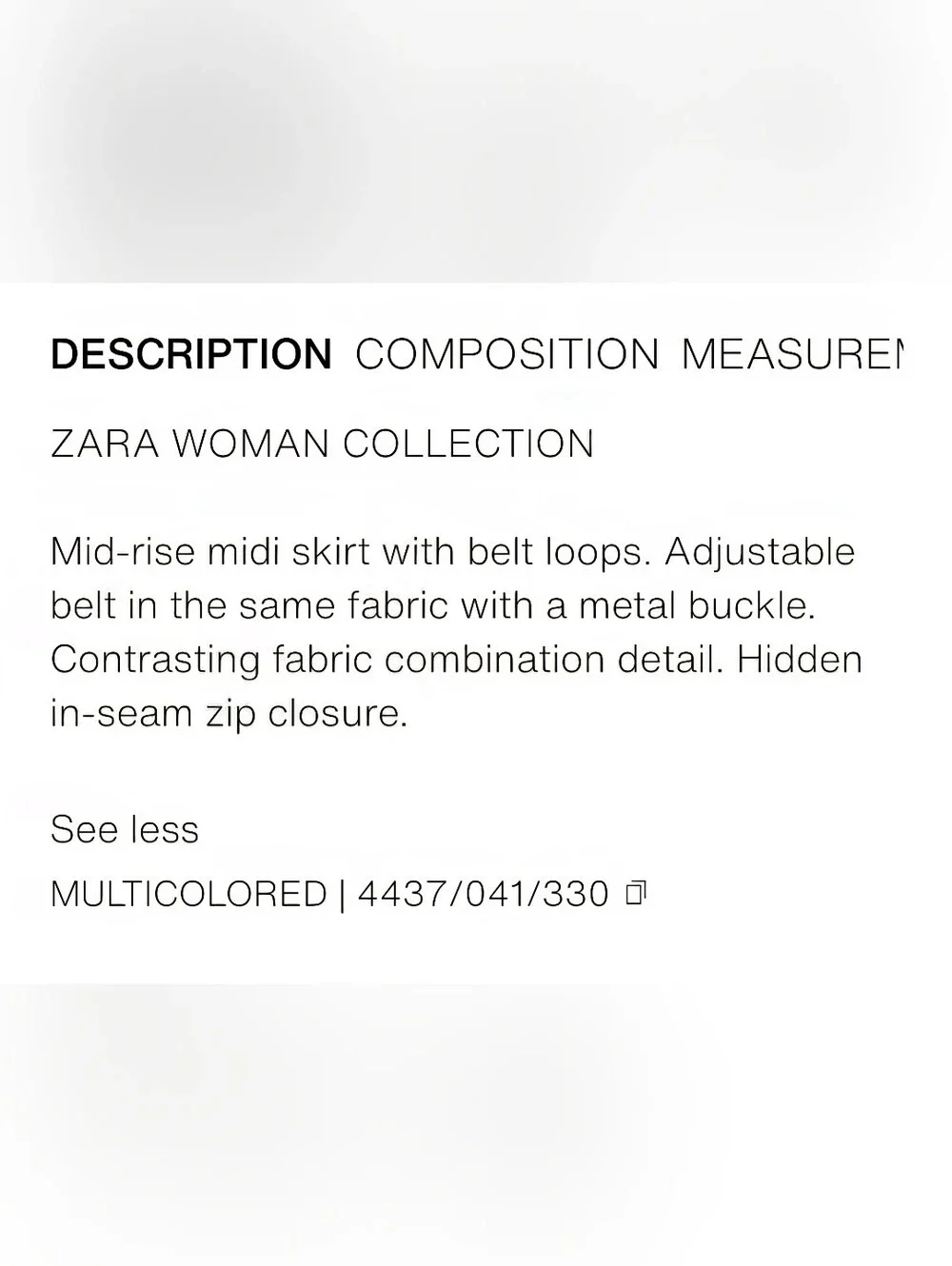 Zara zw collection